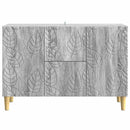 vidaXL Széf Szürke Sonoma 89 x 34,5 x 60 cm Szerelt Fa