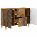 vidaXL Széf Antik Fa 89 x 34,5 x 60 cm Szerelt Fa