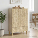 vidaXL Széf Sonoma Tölgy 66 x 34,5 x 95 cm Szerelt Fa
