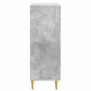vidaXL Széf Betonszürke 66 x 34,5 x 95 cm Szerelt Fa