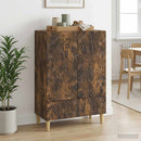 vidaXL Széf Füstös Tölgy 66 x 34,5 x 95 cm Szerelt Fa