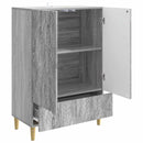 vidaXL Széf Szürke Sonoma 66 x 34,5 x 95 cm Szerelt Fa