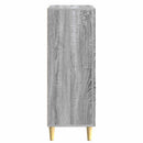 vidaXL Széf Szürke Sonoma 66 x 34,5 x 95 cm Szerelt Fa