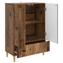 vidaXL Széf Antik Fa 66 x 34,5 x 95 cm Szerelt Fa