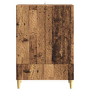 vidaXL Széf Antik Fa 66 x 34,5 x 95 cm Szerelt Fa