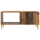 vidaXL Dohányzóasztal Antik Fa 90 x 50 x 40 cm Szerelt Fa
