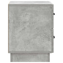 vidaXL Éjjeliszekrény Betonszürke 43 x 34,5 x 44,5 cm Szerelt Fa