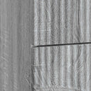 vidaXL Éjjeliszekrény Szürke Sonoma 43 x 34,5 x 44,5 cm Szerelt Fa
