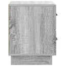 vidaXL Éjjeliszekrény Szürke Sonoma 43 x 34,5 x 44,5 cm Szerelt Fa