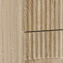 vidaXL Éjjeliszekrény Sonoma Tölgy 62 x 34,5 x 44,5 cm Szerelt Fa