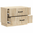 vidaXL Éjjeliszekrény Sonoma Tölgy 62 x 34,5 x 44,5 cm Szerelt Fa