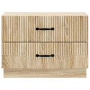 vidaXL Éjjeliszekrény Sonoma Tölgy 62 x 34,5 x 44,5 cm Szerelt Fa