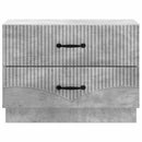 vidaXL Éjjeliszekrény Betonszürke 62 x 34,5 x 44,5 cm Szerelt Fa