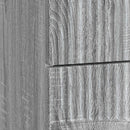 vidaXL Éjjeliszekrény Szürke Sonoma 62 x 34,5 x 44,5 cm Szerelt Fa