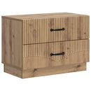 vidaXL Éjjeliszekrény Kézműves Tölgy 62 x 34,5 x 44,5 cm Szerelt Fa