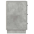 vidaXL Éjjeliszekrény fiókkal Betonszürke 43 x 41 x 63,5 cm Szerelt Fa
