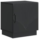 vidaXL Éjjeli asztal 2 pcs Fekete 43 x 34,5 x 47 cm Szerelt Fa