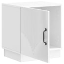 vidaXL Éjjeli asztal 2 db Magasfényű Fehér 43 x 34,5 x 47 cm