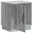 vidaXL Éjjeli asztal Szürke Sonoma 43 x 34,5 x 47 cm Szerelt Fa