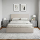 vidaXL Éjjeli asztal 2 pcs Szürke Sonoma 43 x 34,5 x 47 cm Szerelt Fa