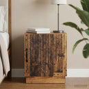 vidaXL Éjjeli asztal Antik Fa 43 x 34,5 x 47 cm Szerelt Fa