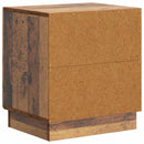 vidaXL Éjjeli asztal Antik Fa 43 x 34,5 x 47 cm Szerelt Fa