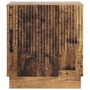 vidaXL Éjjeli asztal Antik Fa 43 x 34,5 x 47 cm Szerelt Fa