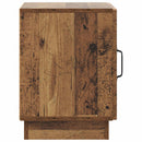 vidaXL Éjjeli asztal Antik Fa 43 x 34,5 x 47 cm Szerelt Fa