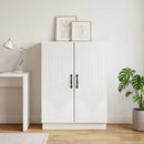 vidaXL Széf Fehér 66 x 34,5 x 87 cm Szerelt Fa