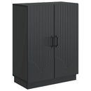vidaXL Széf Fekete 66 x 34,5 x 87 cm Szerelt Fa