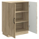 vidaXL Széf Sonoma Tölgy 66 x 34,5 x 87 cm Szerelt Fa
