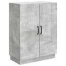 vidaXL Széf Betonszürke 66 x 34,5 x 87 cm Szerelt Fa