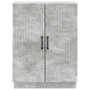 vidaXL Széf Betonszürke 66 x 34,5 x 87 cm Szerelt Fa