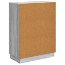 vidaXL Széf Szürke Sonoma 66 x 34,5 x 87 cm Szerelt Fa