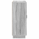 vidaXL Széf Szürke Sonoma 66 x 34,5 x 87 cm Szerelt Fa