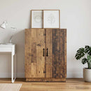 vidaXL Széf Antik Fa 66 x 34,5 x 87 cm Szerelt Fa