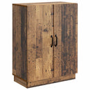 vidaXL Széf Antik Fa 66 x 34,5 x 87 cm Szerelt Fa
