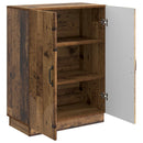 vidaXL Széf Antik Fa 66 x 34,5 x 87 cm Szerelt Fa