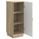 vidaXL Széf Sonoma Tölgy 33 x 34,5 x 87 cm Szerelt Fa