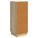 vidaXL Széf Sonoma Tölgy 33 x 34,5 x 87 cm Szerelt Fa