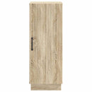 vidaXL Széf Sonoma Tölgy 33 x 34,5 x 87 cm Szerelt Fa