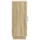 vidaXL Széf Sonoma Tölgy 33 x 34,5 x 87 cm Szerelt Fa