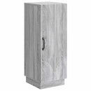 vidaXL Széf Szürke Sonoma 33 x 34,5 x 87 cm Szerelt Fa
