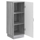 vidaXL Széf Szürke Sonoma 33 x 34,5 x 87 cm Szerelt Fa
