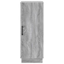 vidaXL Széf Szürke Sonoma 33 x 34,5 x 87 cm Szerelt Fa