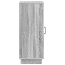 vidaXL Széf Szürke Sonoma 33 x 34,5 x 87 cm Szerelt Fa