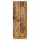 vidaXL Széf Antik Fa 33 x 34,5 x 87 cm Szerelt Fa