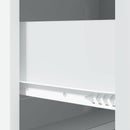 vidaXL Fiókos szekrény Fehér 66 x 34,5 x 87 cm Szerelt Fa