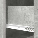 vidaXL Fiókos szekrény Betonszürke 66 x 34,5 x 87 cm Szerelt Fa