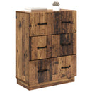 vidaXL Fiókos szekrény Antik Fa 66 x 34,5 x 87 cm Szerelt Fa